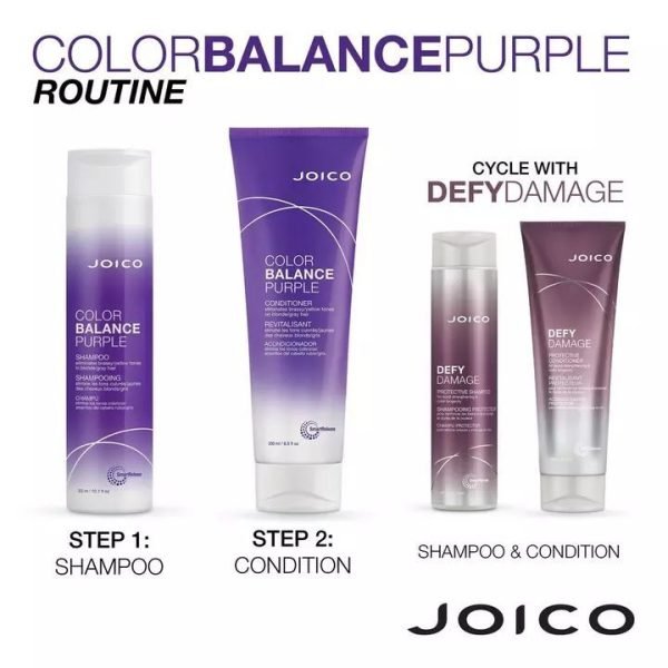 Joico Color Balance Purple Shampoo 300ml：圖片 5